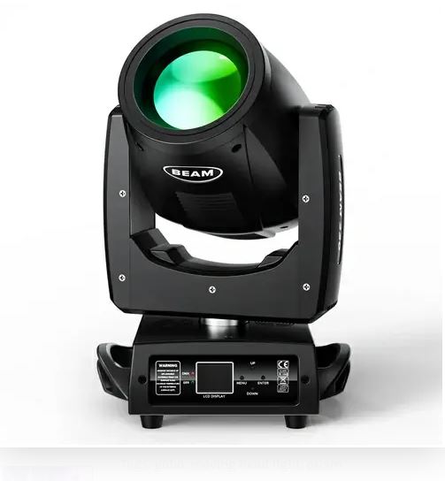 U`King Moving Head 230W Light 15 Gobos and 14 Colors Rainbow Effect